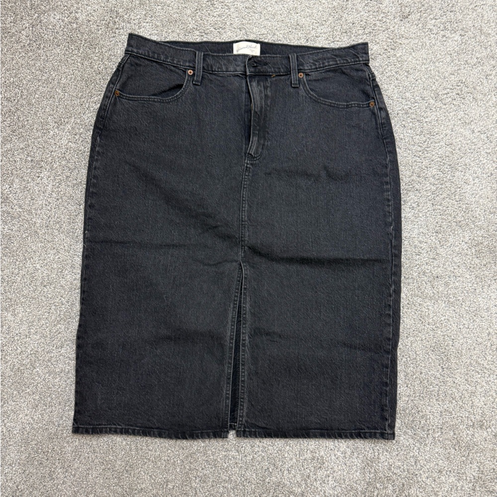 Universal Thread Charcoal Denim Skirt